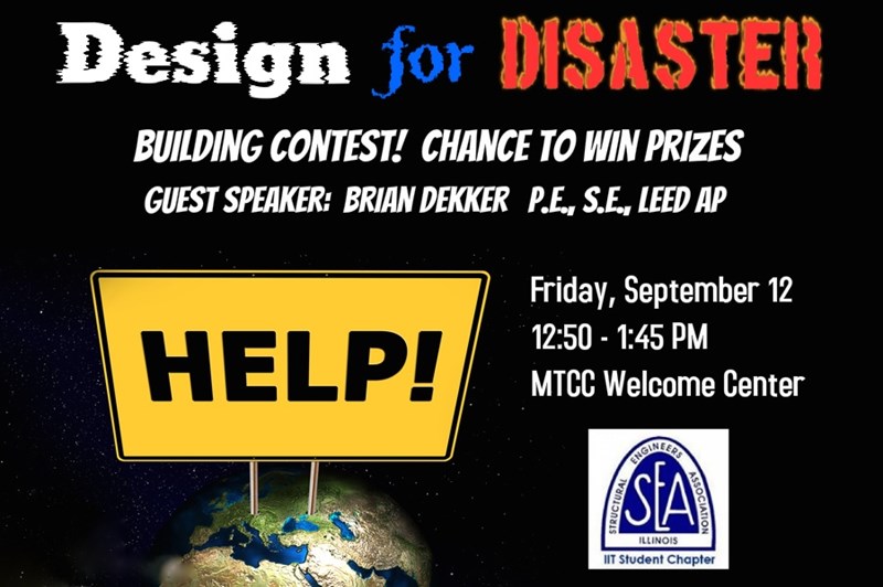 Brian Dekker Gives “Design for Disaster” Talk